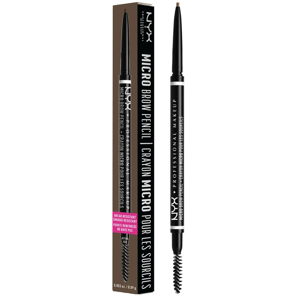 NYX Professional Makeup Micro Brow Pencil (Various Shades) Image 1