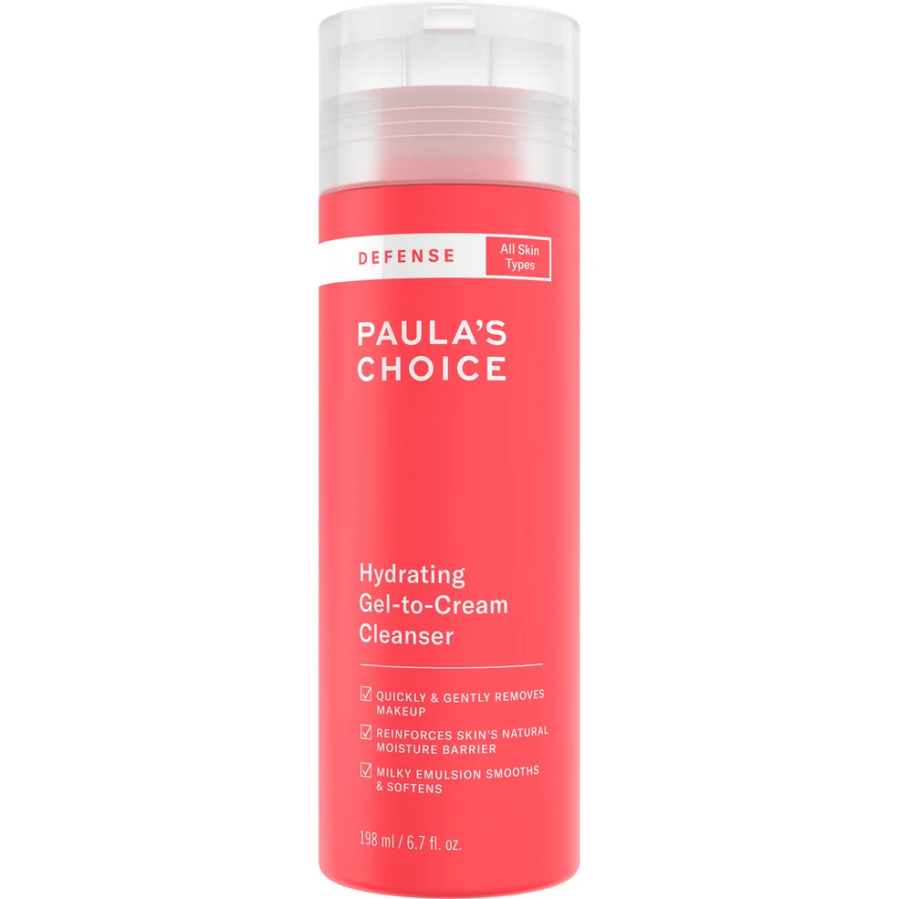 Paula's Choice Defense Hydrating Gel-To-Cream Cleanser Image 1