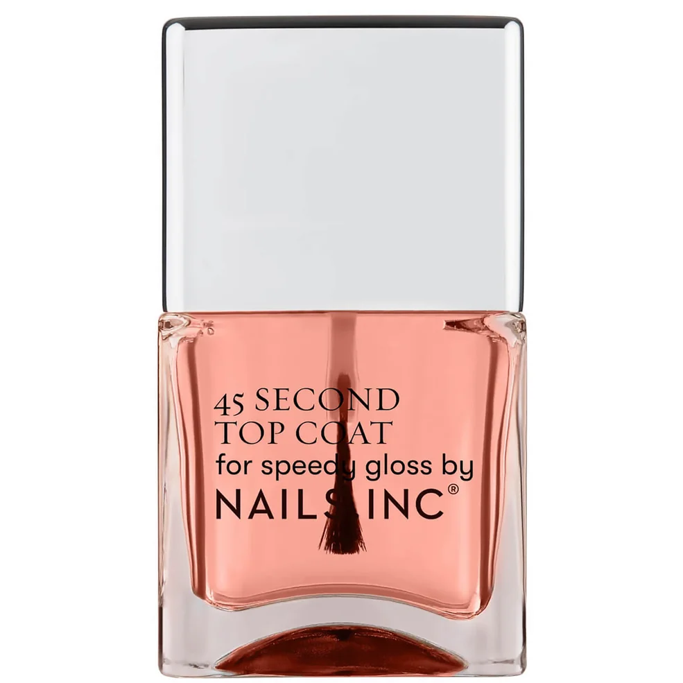 nails inc. 45 Second Rapid Dry Top Coat Powered by Retinol 14ml Image 1