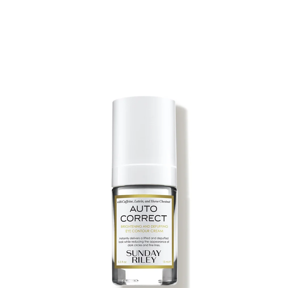 Sunday Riley Auto Correct Brightening and Depuffing Eye Contour Cream 15ml Image 1