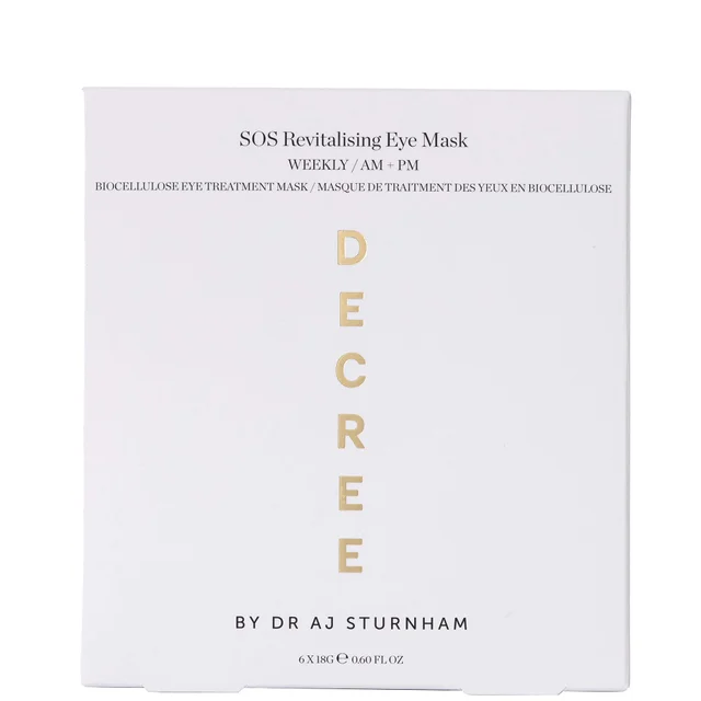 Decree SOS Revitalising Eye Masks (Various Options)