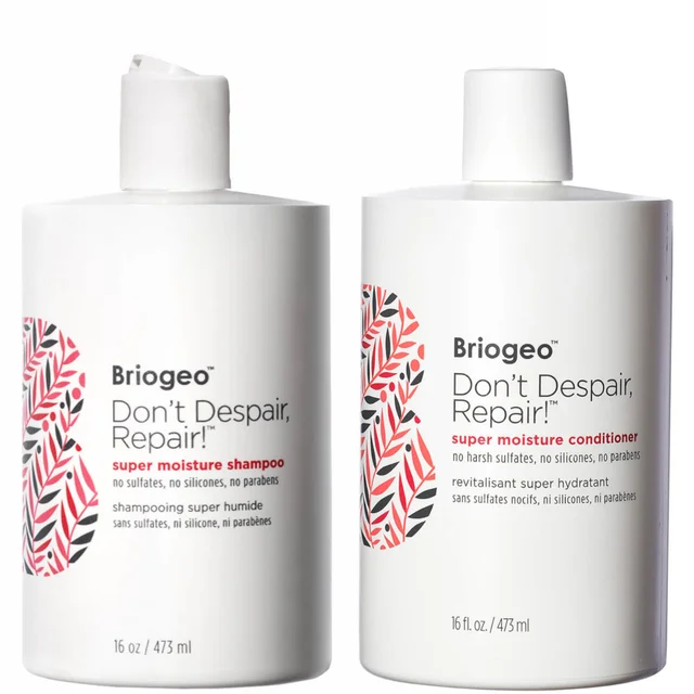 Briogeo Don't Despair, Repair! Super Moisture Shampoo and Conditioner