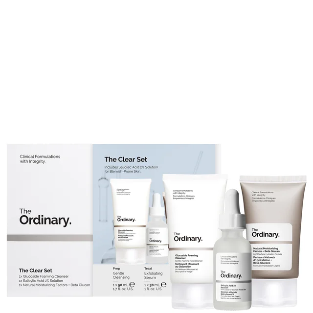 The Ordinary The Clear Set for Blemish-Prone Skin with Salicylic Acid