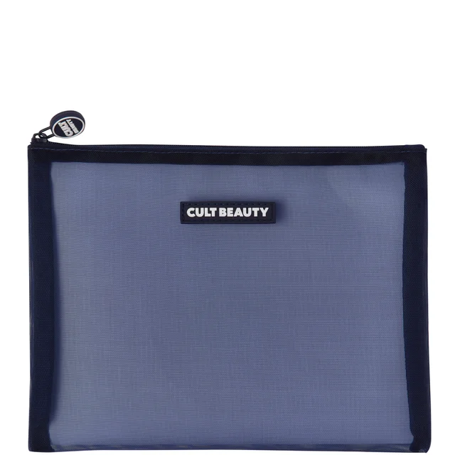 Cult Beauty Small Mesh Pouch (Navy)