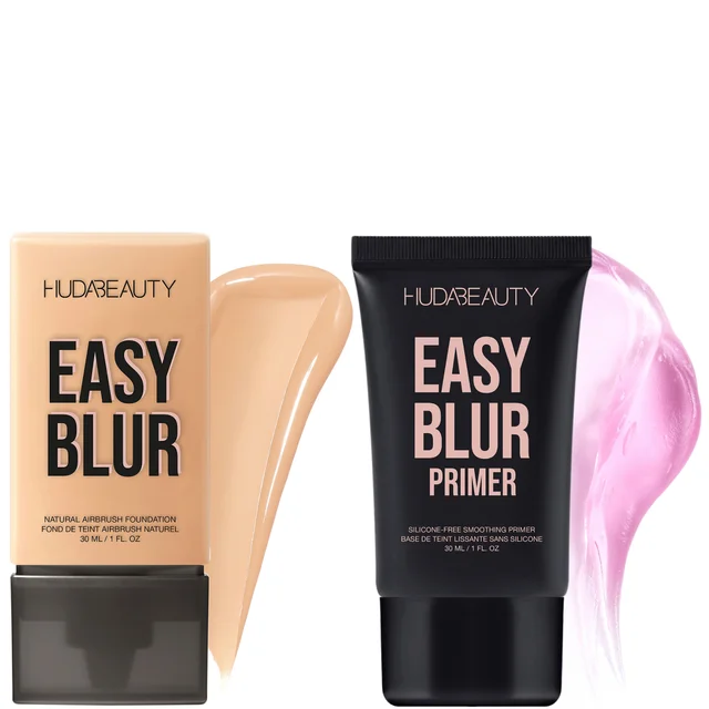 HUDA BEAUTY Easy Blur Foundation & Primer Bundle (25% off saving)