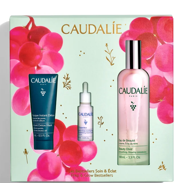Caudalie Prep and Glow Bestsellers (Worth £59)