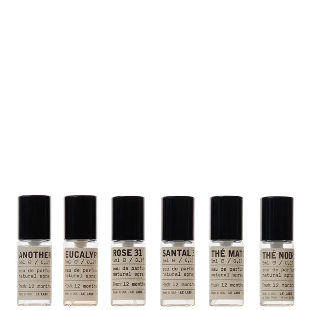 Le Labo EDP Discovery Set 6x5ml (S33, A13, TN29, TM26, R31 & E20)
