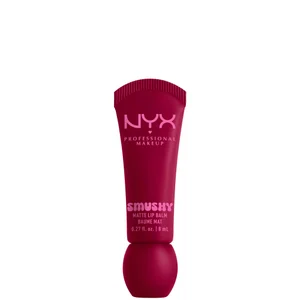 NYX Professional Makeup Smushy, Matte Lip Balm, Soft Diffused Colour, Matte Finish - Shade Squeeze N' Sizzle