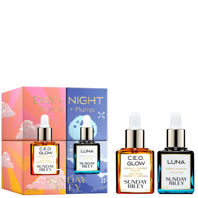 Sunday Riley Day & Night Bright Kit (Worth £52)