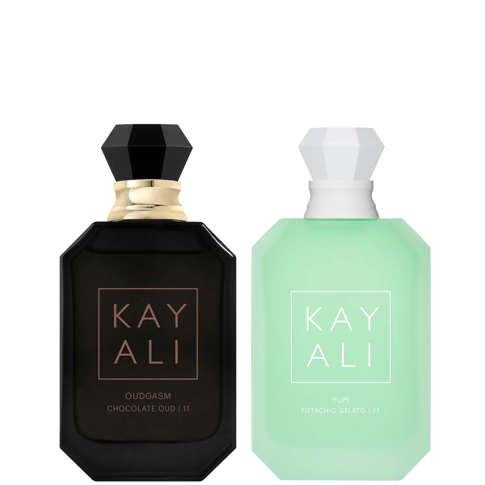 KAYALI Dubai Chocolate Bundle 50ml (Oudgasm Chocolate Oud | 11 + Yum Pistachio Gelato | 33) Image 1