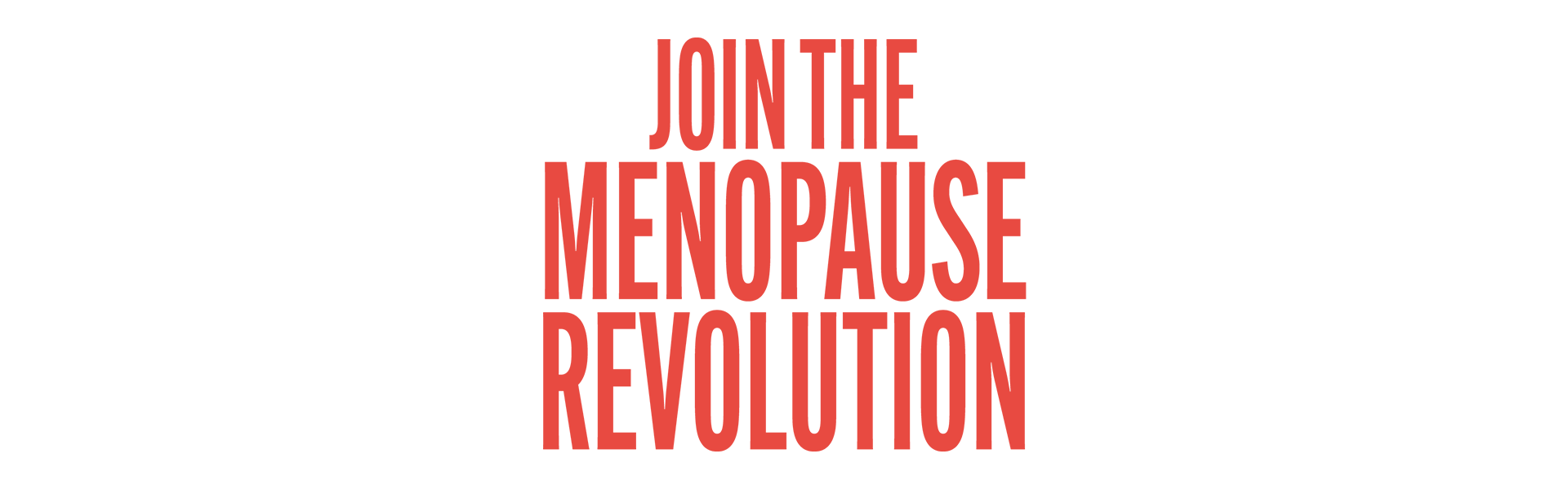 join the menopause revolution